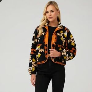 Free People Hit The Slopes Fleece Jacket